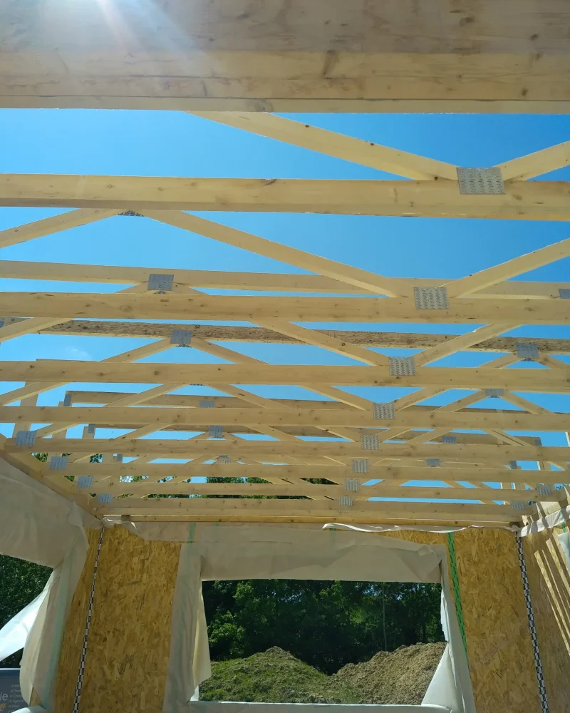 Réalisation charpente, Menuiserie Le Boulair, menuisier à Nieul-le-Dolent